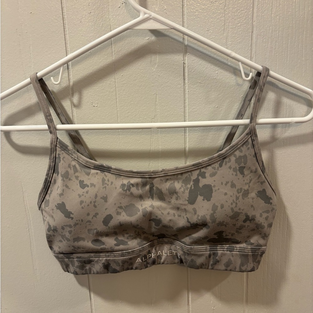Alphalete Surface Limitless Bra - Size S, Color Pebble - Picture 3 of 6
